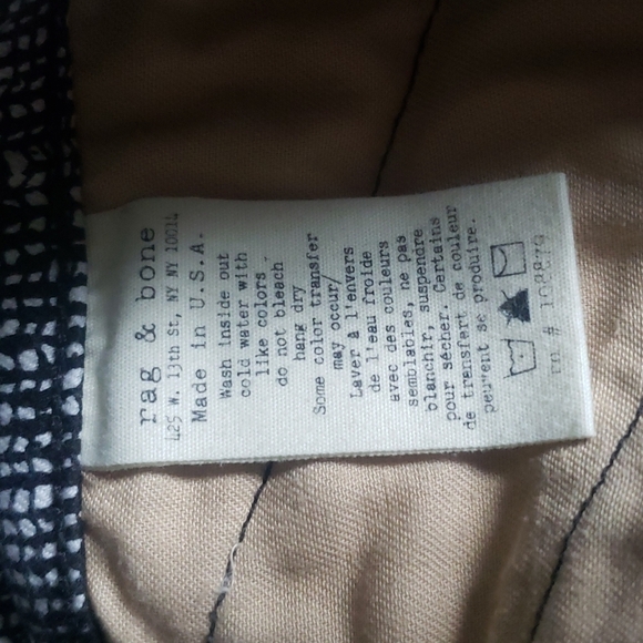 Rag & Bone Linton Zip Jeans - Picture 9 of 10
